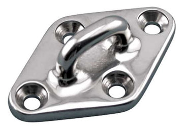 SS316 Pad Eye Diamond Base (Cast)