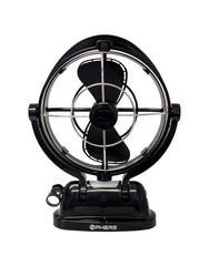 Sphere VIENTO Fan & Light with USB A&C Outputs + Remote - Black
