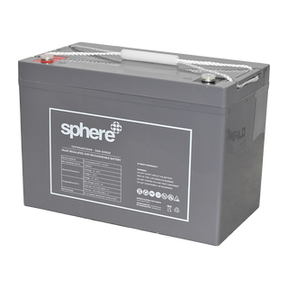 Sphere 12V 100AH Valve Regulated AGM Rechargeable Battery