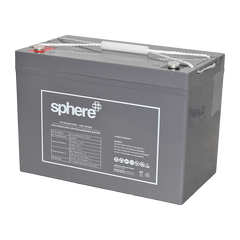 Sphere 12V 100AH Valve Regulated AGM Rechargeable Battery