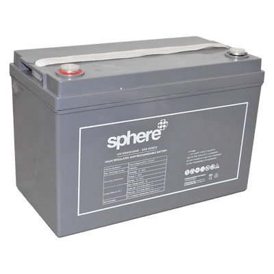 Sphere 12V 120AH Valve Regulated AGM Rechargeable Battery
