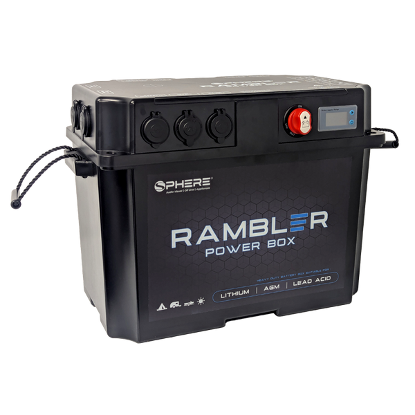 Sphere RAMBLER Battery Box with Power Accessory Ports & Covers