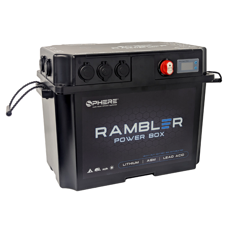 Sphere RAMBLER Battery Box with Power Accessory Ports & Covers