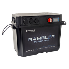 Sphere RAMBLER Battery Box with Power Accessory Ports & Covers