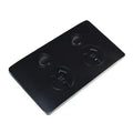 CMS Power Outlet Double - Black