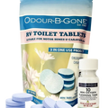 Odour-B-Gone Blue RV Toilet Tablets (50 pack)