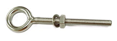 Stainless steel 316 welded Eye Bolts 6mm (Thread 6mm,Thread Length 45mm,Overal Length 70mm)
