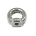 Stainless steel 316 welded Eye Bolts 12mm (Thread 12mm,Thread Length 85mm,Overal Length 140mm)