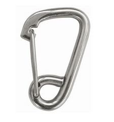 Stainless steel 316 Spring Hooks 6x60mm