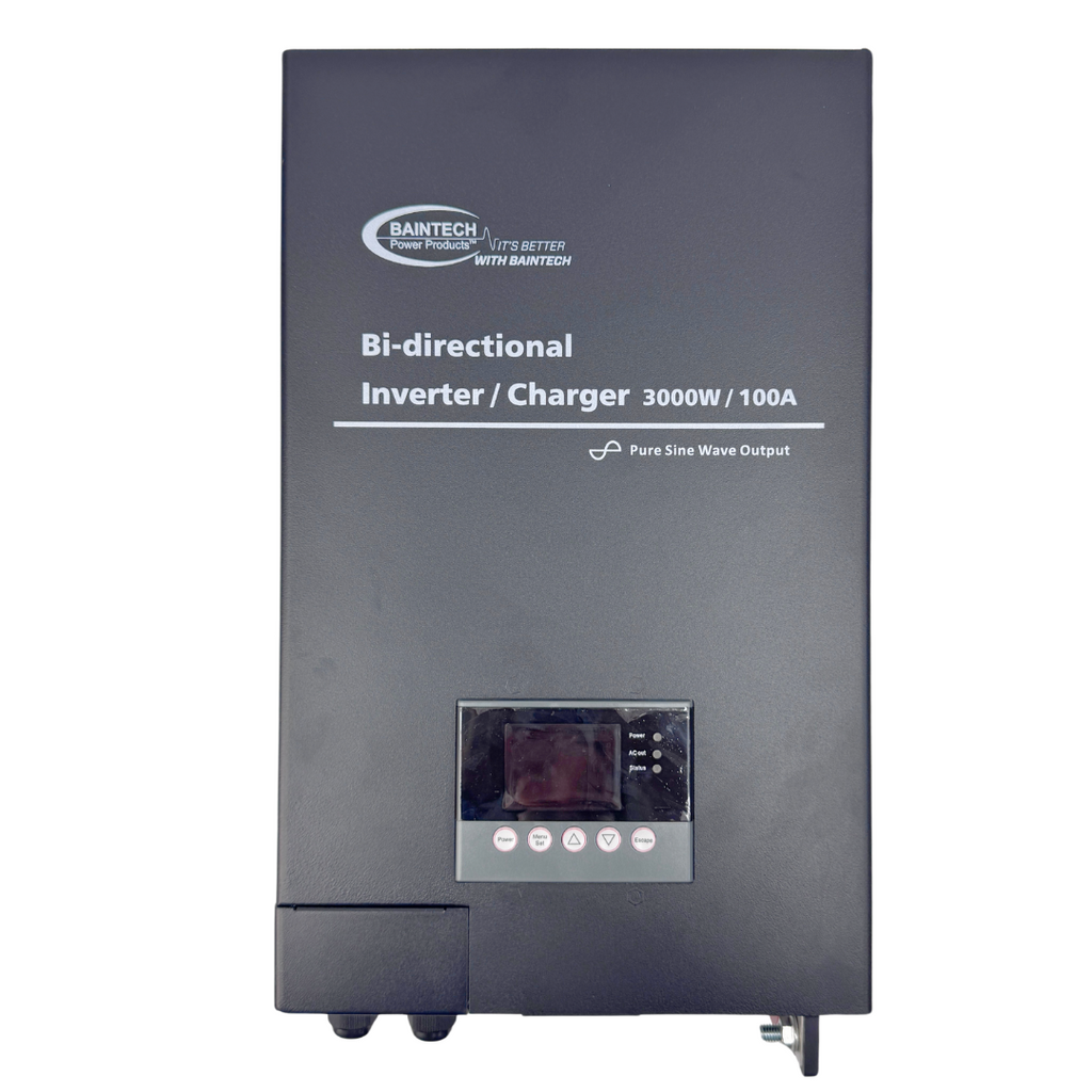 Baintech 3000W Pure Sine Wave Inverter Charger with Remote Controller