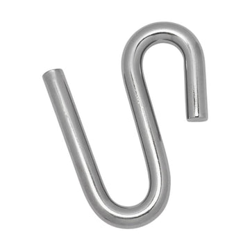 Stainless steel 316 Long Arm Type ‘S’ Hook 6mm