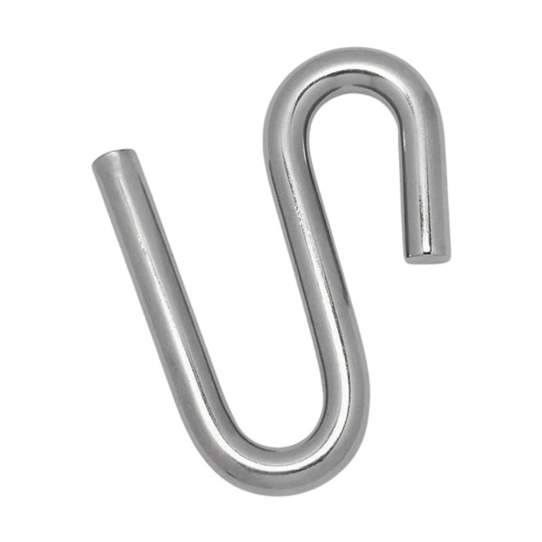 Stainless steel 316 Long Arm Type ‘S’ Hook 8mm