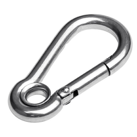 SS316 Snap Hook with Round Thimble Eye