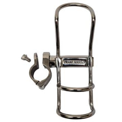 SS316 Adjustable Single Rail Mount Rod Holder for Angle Rails