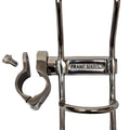SS316 Adjustable Single Rail Mount Rod Holder for Angle Rails