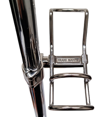 SS316 Adjustable Single Rail Mount Rod Holder for Angle Rails