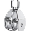 SS304 Block Double Sheave Swivel Eye