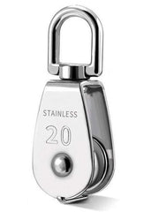 SS304 Block Single Sheave Swivel Eye