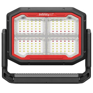 GENUX Dual Powered Solar Work Light 3000 Lumen Adjustable Kelvin