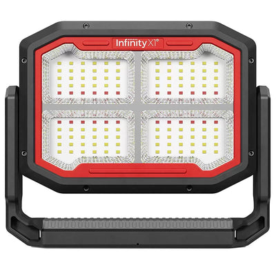 GENUX Dual Powered Solar Work Light 3000 Lumen Adjustable Kelvin