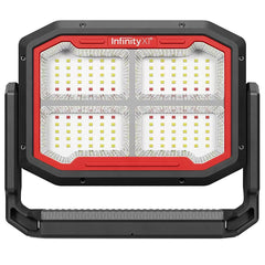 GENUX Dual Powered Solar Work Light 3000 Lumen Adjustable Kelvin