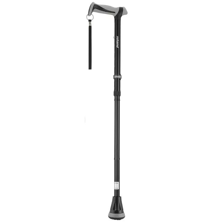 GENUX Adjustable Folding Walking Stick with Shock Absorbing Tip
