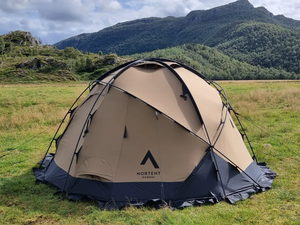 8 Person Polycotton Expedition Tent - Gamme 8 PC - Floor Included by Nortent
