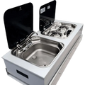 Coast RV Kitchen Pro Sliding Combo Unit – Powder Coated with SMEV (D34005)