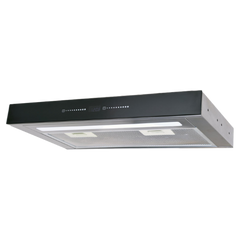 Sphere TCR-002 Slide Soft Touch Variable Speed Rangehood - Black Glass