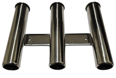 SS316 Side Mount 3-Way Rod Holder