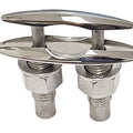 Stainless steel 316 Low Silhouette Cleat 250mm (10")