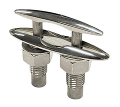 Stainless steel 316 Low Silhouette Cleat 250mm (10")