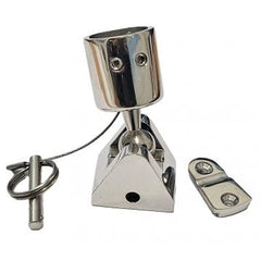 SS316 Swivel Ball Deck Hinge 25mm