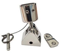 SS316 Swivel Ball Deck Hinge 25mm
