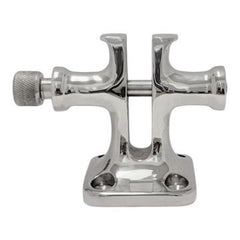 Stainless steel 316 Split Bollard with spring loaded captive pin 84x122x62mm