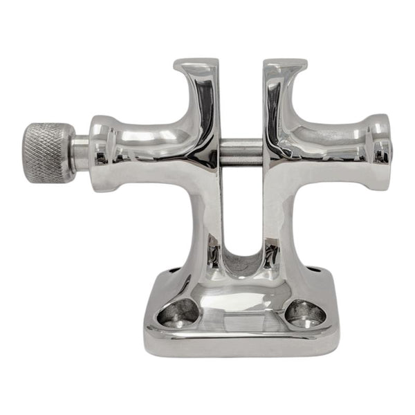 Stainless steel 316 Split Bollard with spring loaded captive pin 84x122x62mm