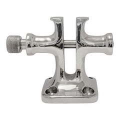 Stainless steel 316 Split Bollard with spring loaded captive pin 84x122x62mm