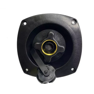 Shurflo Flush Mount 50PSI Water Pressure Regulator - Black