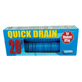 Valterra 3" x 20' Quick Drain Sewer Hose - Blue