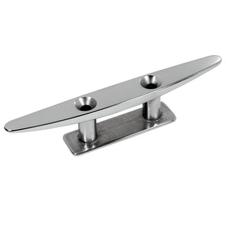 Stainless steel 316 Low Flat Cleat 100mm (4")