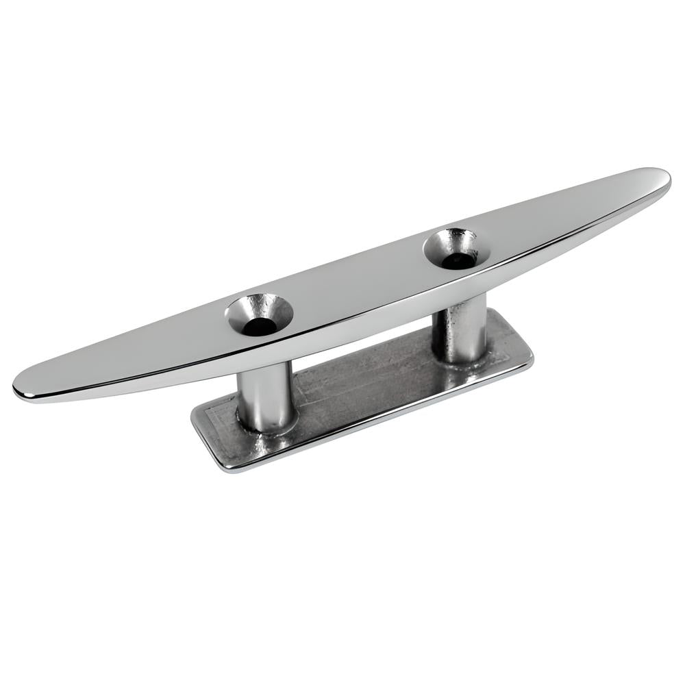 Stainless steel 316 Low Flat Cleat 100mm (4")