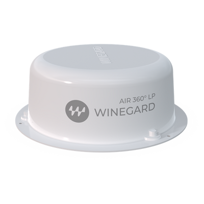 Winegard AIR 360 LP Compact Omnidirectional TV & FM Antenna - White