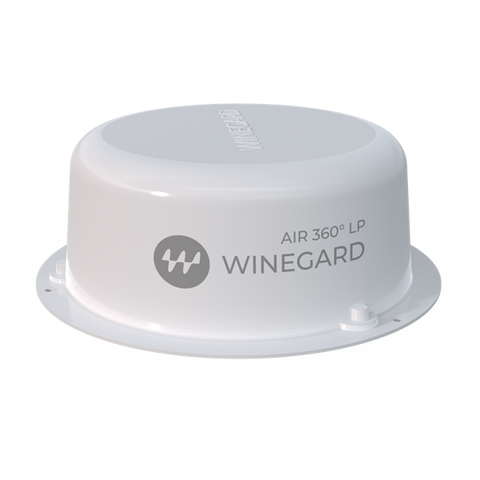 Winegard AIR 360 LP Compact Omnidirectional TV & FM Antenna - White