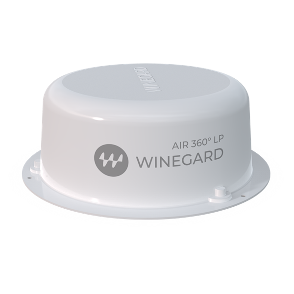 Winegard AIR 360 LP Compact Omnidirectional TV & FM Antenna - White