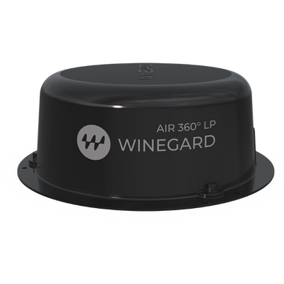 Winegard AIR 360 LP Compact Omnidirectional TV & FM Antenna - Black