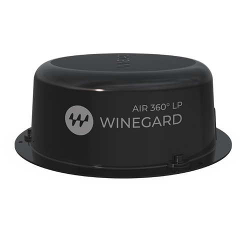 Winegard AIR 360 LP Compact Omnidirectional TV & FM Antenna - Black