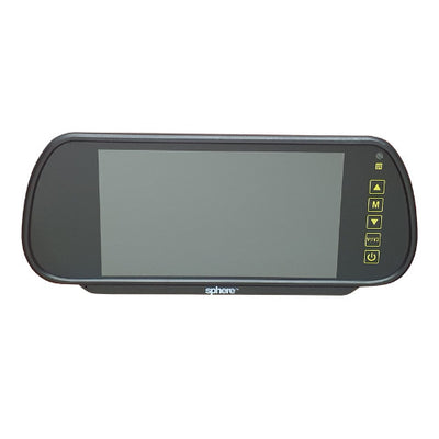 Sphere 7" Rear Mirror Mount Monitor