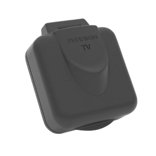 Furrion F-Type TV Inlet/Outlet - Black
