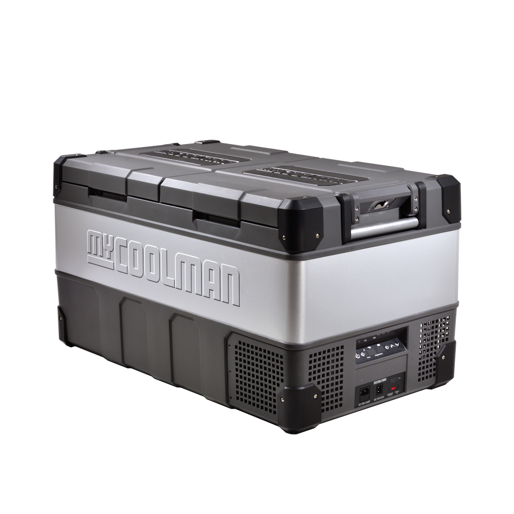 myCOOLMAN Dual Zone 96L Fridge & Freezer And Bonus PowerPack