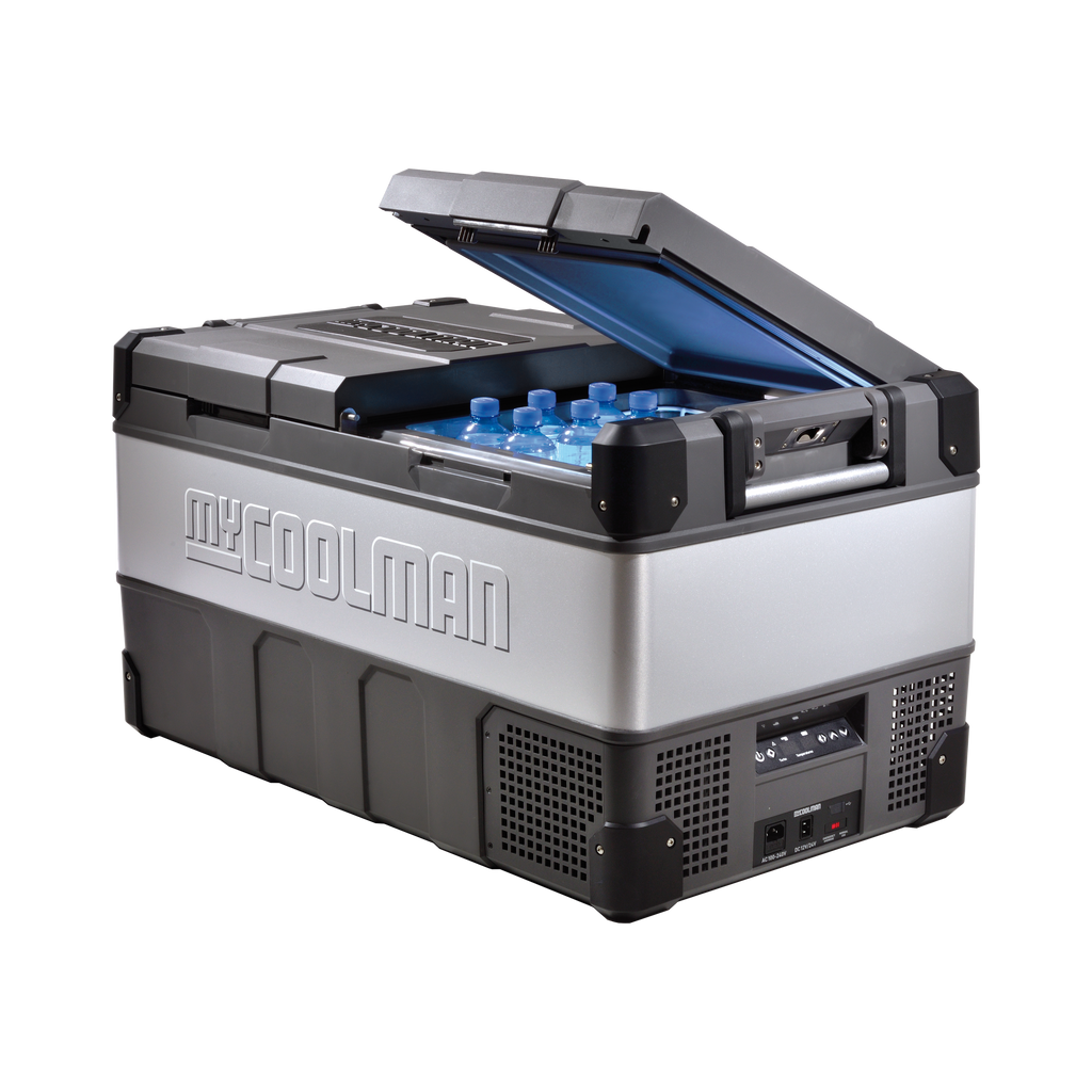 myCOOLMAN Dual Zone 96L Fridge & Freezer And Bonus PowerPack